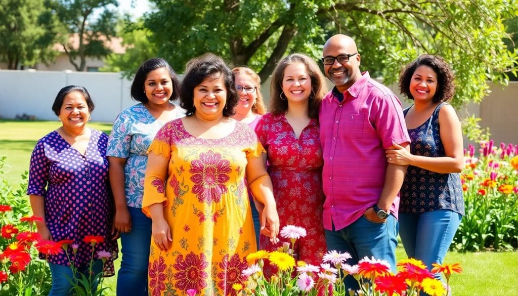 smiling group of people - Residential Children's Home in San Benito, Texas