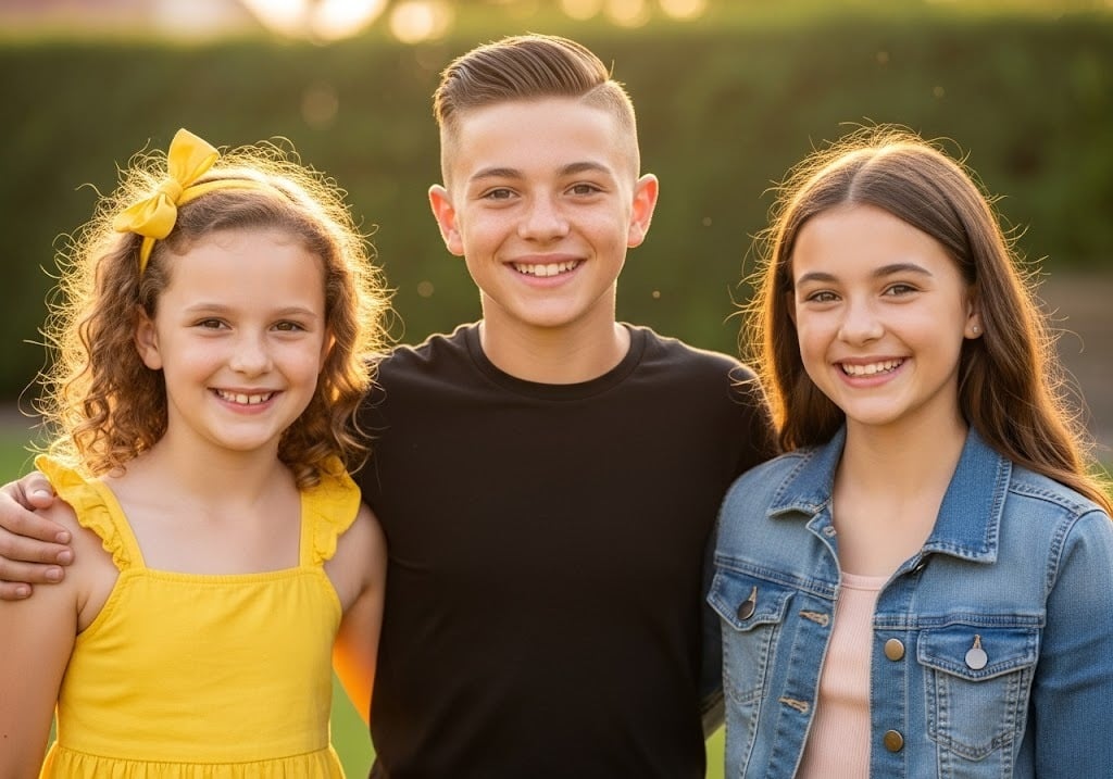 smiling children